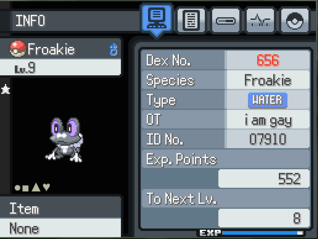 Shiny Starter Hunt: Froakie