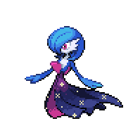 HikariNio on X: @Touyarokii even fangames have awesome blue shinies. you  should check out Pokemon Reborn! they have custom shinies! this is my shiny  Gardevoir.  / X